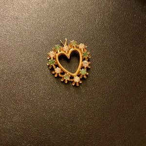 Beautiful Emerald heart